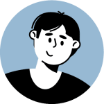 Illustration vectorielle d’un visage avatar représentant les proches aidants et les personnes concernées